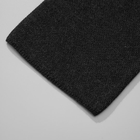 CHICJOC Women 100% Cashmere Knit Loose-Fit Sweater in dark grey size 36 - Picture 6 of 15